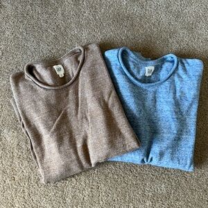 Gap Men's Blue and Brown Sweater Bundle